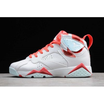 2019 Air Jordan 7 Retro GS "Topaz Mist" White/Topaz Mist-Ember G