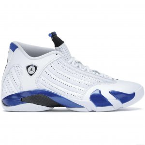 Jordan 14 Retro White Hyper Royal