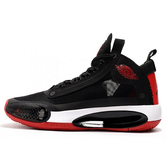 2019 Air Jordan 34 XXXIV Black/Varsity Red-White For Sale - Click Image to Close