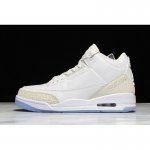 2020 Air Jordan 3 Retro "Triple White" 136064-111 For Sale