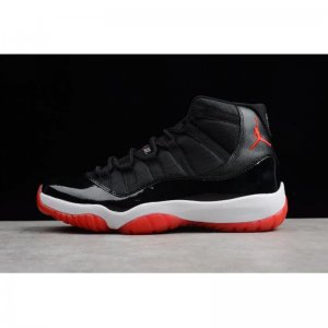 Air Jordan 11 Retro "Bred" Black/Varsity Red-White 378037-010