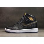 All-Star Air Jordan 1 High OG "Los Angeles" Black/Metallic Gold-