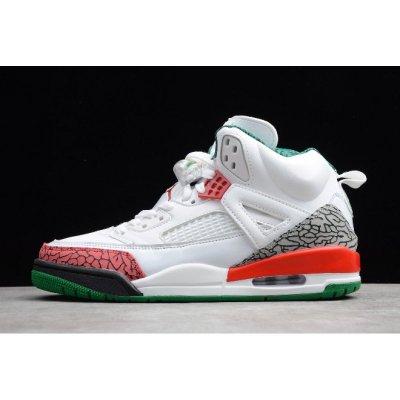 2019 Air Jordan Spizike White/Varsity Red-Cement Grey 315371-125