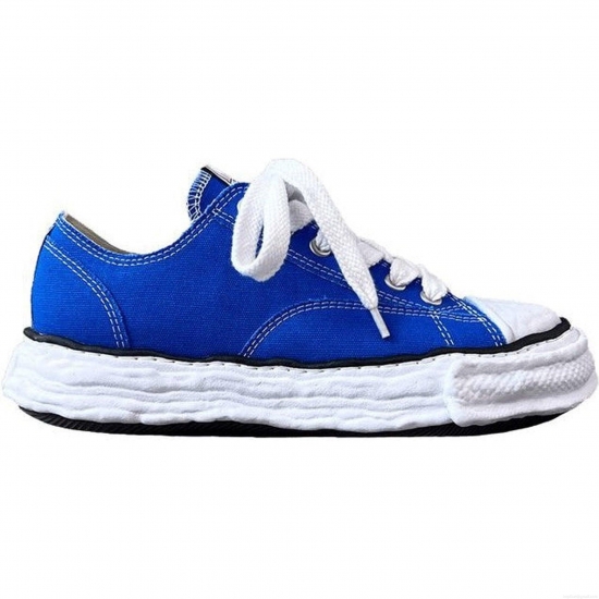 Maison Mihara Yasuhiro Peterson 23 OG Sole Canvas Low Clear Blue - Click Image to Close