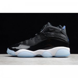 2019 New Jordan 6 Rings "Space Jam" Black/Hyper Royal-White 3229