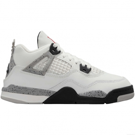 Jordan 4 Retro White Cement (2025) (PS) - Click Image to Close