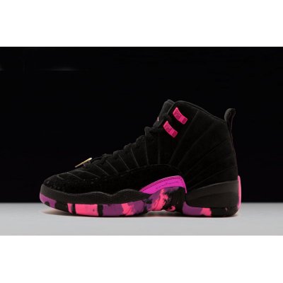 Air Jordan 12 Retro DB "Doernbecher" Black/Hyper Violet-Pink Bla