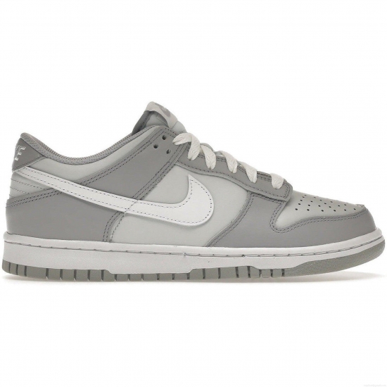 Nike Dunk Low Two-Toned Grey (GS) - Click Image to Close