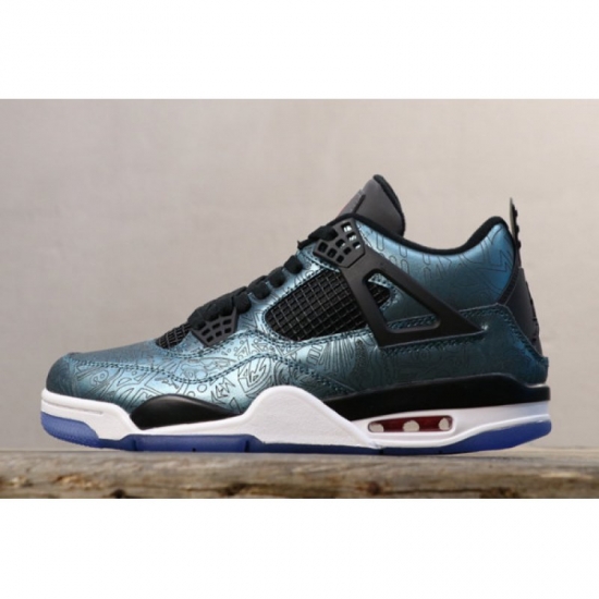 2019 Air Jordan 4 IV White/Chrome-Metallic Silver 705333-106 - Click Image to Close