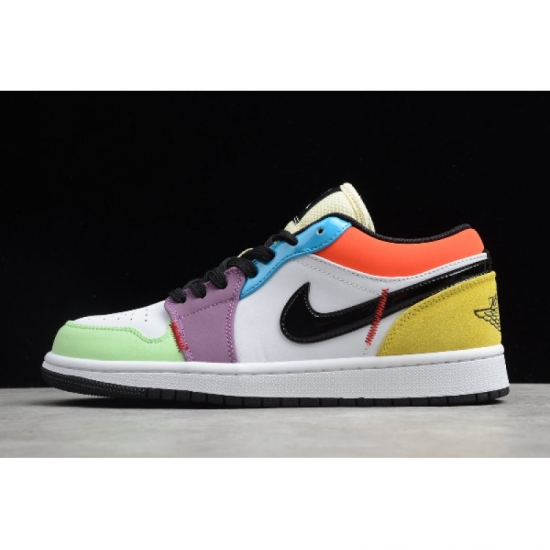 2020 Air Jordan 1 Low SE "Lightbulb" Multi-Color CZ3572-104 - Click Image to Close