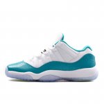 Air Jordan 11 Low "Aqua" White/Turbo Green-Volt Ice-Black 580521