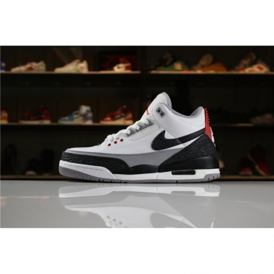 Air Jordan 3 "Tinker" White/Fire Red-Cement Grey-Black AQ3835-16 - Click Image to Close