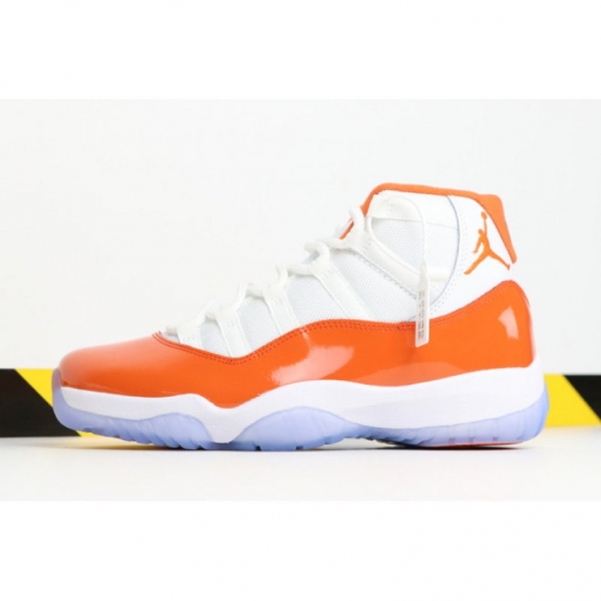 2019 Air Jordan 11 "Florida" Orange/White For Sale - Click Image to Close