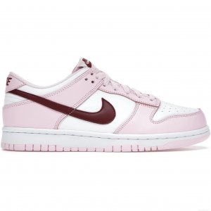 Nike Dunk Low Pink Foam Red White (GS)