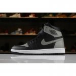 Men's Size Air Jordan 1 Retro High OG "Shadow" Black/Medium Grey