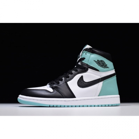 Men's Air Jordan 1 Retro High OG NRG White/Igloo-Black 861428-10 - Click Image to Close