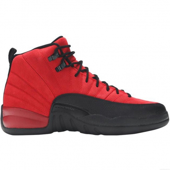 Jordan 12 Retro Reverse Flu Game (GS) - Click Image to Close
