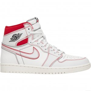 Jordan 1 Retro High Phantom Gym Red