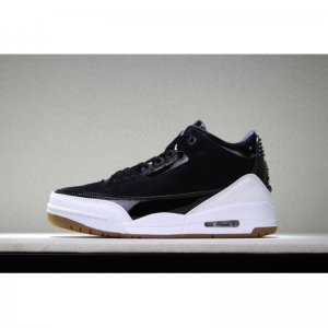 2018 Air Jordan 3 Black White Gum Men's and Women's Size 441140-