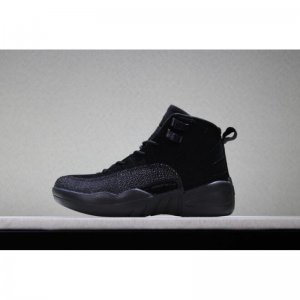 Kid's Air Jordan 12 OVO "Black" Basketball Shoes
