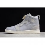 2020 Mens and WMNS Air Jordan 1 Retro High Zip Atmosphere Grey A
