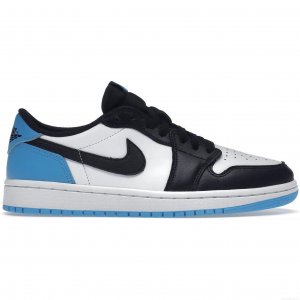 Jordan 1 Low OG Black Dark Powder Blue (W)