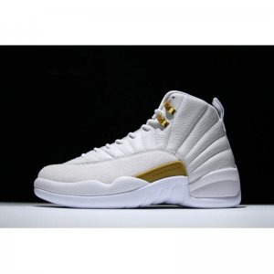 Air Jordan 12 OVO White/Metallic Gold-White 873864-102