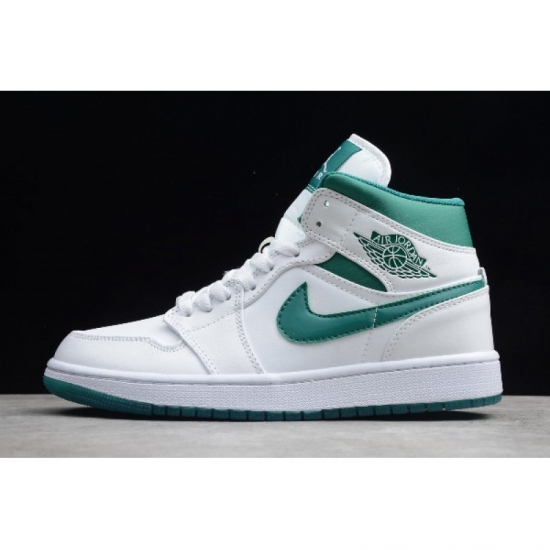 2019 Air Jordan 1 Mid "Mystic Green" CD6759-103 - Click Image to Close