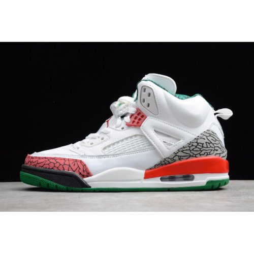 2019 Air Jordan Spizike White/Varsity Red-Cement Grey 315371-125