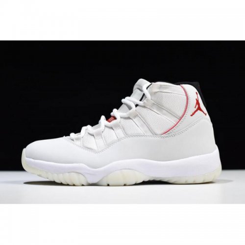 Air Jordan 11 Platinum Tint/Sail-University Red 378037-016