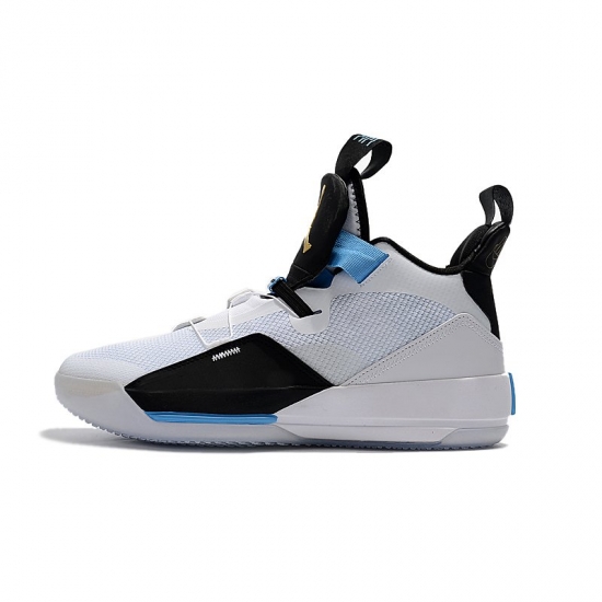 Air Jordan 33 "Mike Conley PE" White/Black-Blue For Sale - Click Image to Close