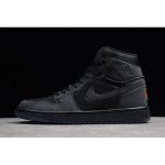 Air Jordan 1 Retro High OG "Rox Brown" Black/University Red BV15