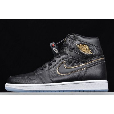 2019 Air Jordan 1 Retro High OG "All-Star" Black/Metallic Gold-S