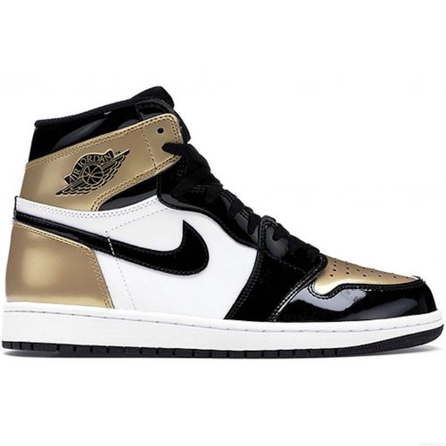 Jordan 1 Retro High NRG Patent Gold Toe