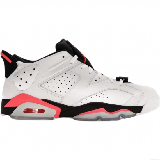 Jordan 6 Retro Low Infrared White - Click Image to Close