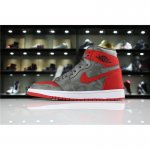 Air Jordan 1 High Premium "Camo" River Rock/Black Men's Size AA3