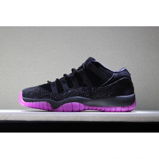 2018 Air Jordan 11 Low "Think 1" Black/Fuchsia Blast AR5149-005 - Click Image to Close