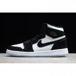2019 Kid's Air Jordan 1 Mid SE "Panda" White/Black-Teal Tint BQ6