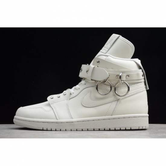 2019 Comme Des Gar?ons Homme Plus x Air Jordan 1 High White CN57 - Click Image to Close