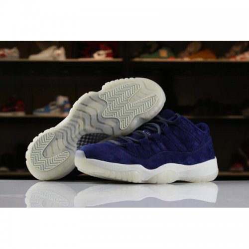 2018 Air Jordan 11 XI Low "RE2PECT" Binary Blue/Sail-Binary Blue