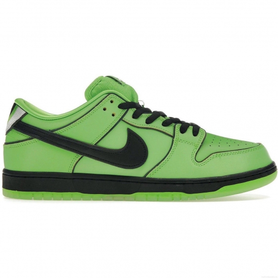 Nike SB Dunk Low The Powerpuff Girls Buttercup - Click Image to Close