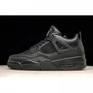 Soleki x Air Jordan 4 "Black Cat" 308497-002 For Sale