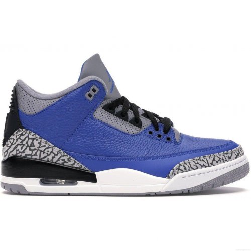 Jordan 3 Retro Varsity Royal Cement