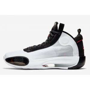 2019 Air Jordan 34 "Bred" White/Orbit Red AR3240-100 For Sale