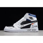 Air Jordan 1 High OG "VNT AGE" White/Black-University Blue 55508
