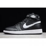 2019 Air Jordan 1 High Strap Black/Dark Grey-White 342132-003