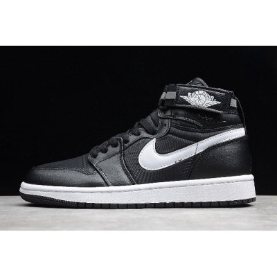 2019 Air Jordan 1 High Strap Black/Dark Grey-White 342132-003