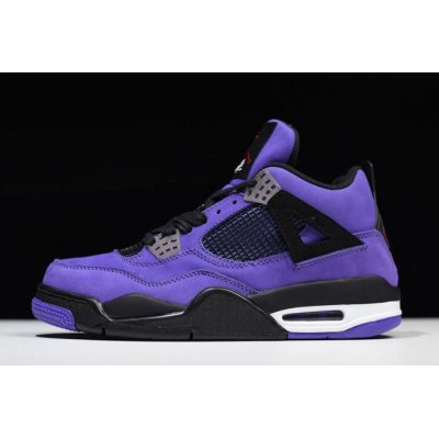 2018 Travis Scott x Air Jordan 4 "Purple" 308497-510 For Sale