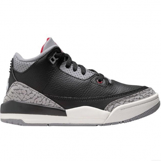 Jordan 3 Retro Black Cement (2024) (PS) - Click Image to Close