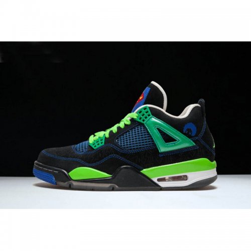 New Air Jordan 4 Retro "Doernbecher" Black/Old Royal-Electric Gr